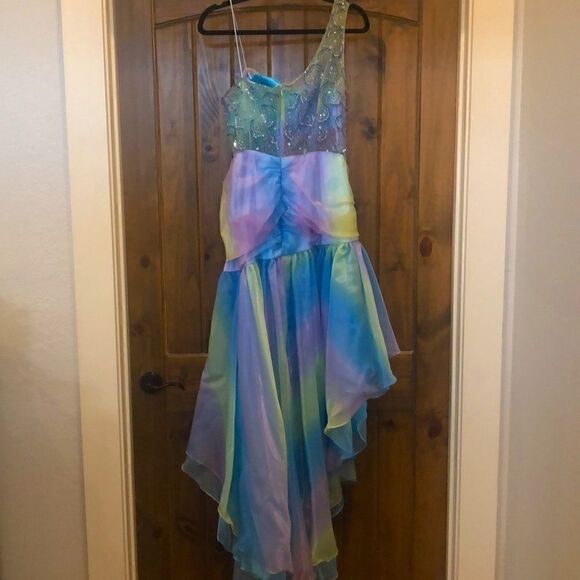 La Femme prom dress high low - Picture 4 of 4